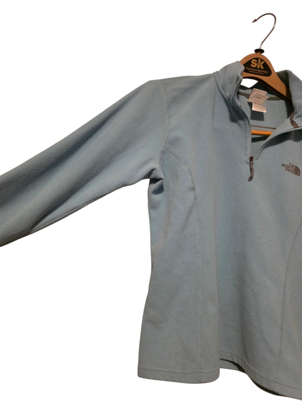 The North Face Women's Teal Half-Zip Pullover - Picture 11 of 11